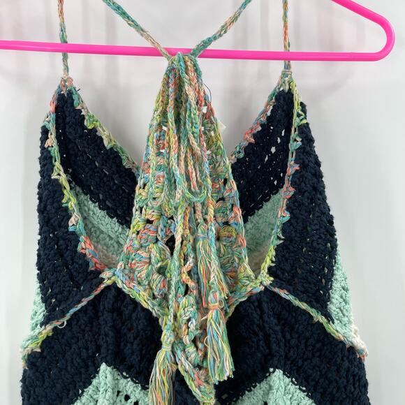 FREE PEOPLE Crochet Tank Size Small Swim Up Summer Breeze NWT Beach Travel - Picture 12 of 15